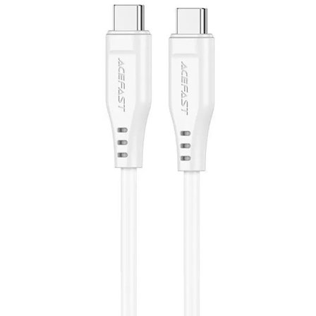 Acefast 60W USB-C Till USB-C 1.2m - Vit
