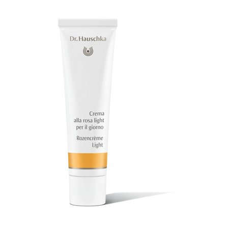 Dr. Hauschka Face Care Crema alla rosa light per il giorno 30ml - Crema viso giorno lenitiva