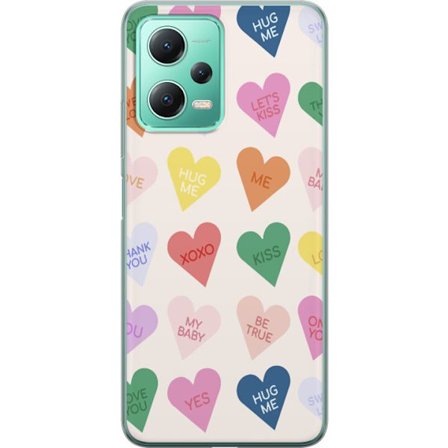 Yhteensopiva Puhelinkuori Xiaomi Xiaomi Redmi Note 12 Karkkisydämet