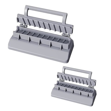 Stor Kebab Maker Presse, Grå Plast Kabab, Manuell Kabob Form, Kabob Maker Grillspyd Form Din Kofta Kebab