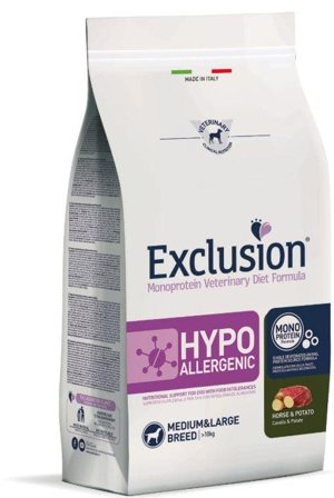 Exclusion Monoprotein Veterinary Diet Formula Hypoallergenic