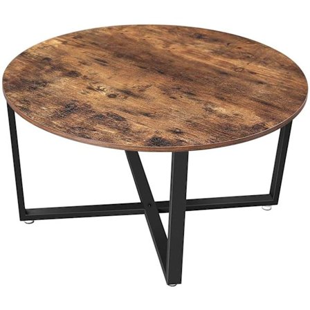 Rootz rundt sofabord - Industriel stil - Sidebord - Cocktailbord - 88 x 88 x 47 cm