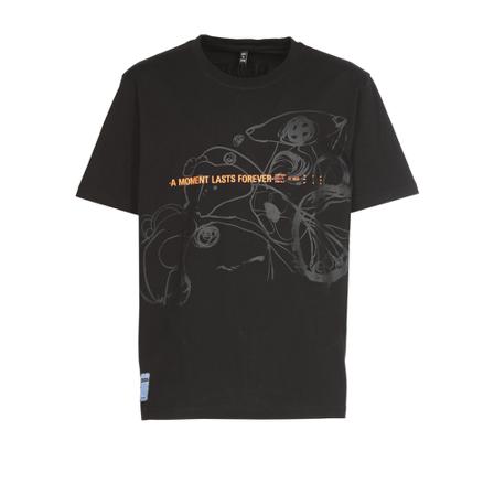 Alexander McQueen, T-Shirts Zwart, Heren, Maat:S,Cotton