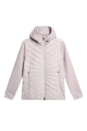 J.Lindeberg - Golf - Madde Quilt Hybrid Hood - Grey - Femme - M