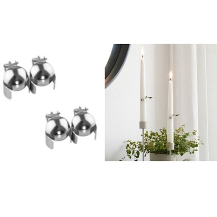 Automatisk lyseslukker 4-pak