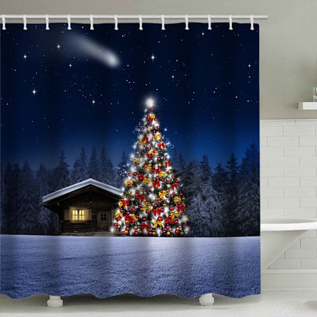 Jul Duschdraperi, 180 x 200 cm(19)- Bad Duschdraperi Polyeste