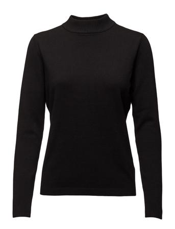 Srmarla Turtleneck Knit Turtleneck Rullekravetrøje Sort Soft Rebels