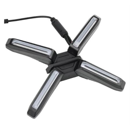 Frontlykt 4W Supersterkt Lys Kompatibelt med Segway Ninebot ZT3 Elektrisk Scooter ZT3 Pro X-Formet Reservedel