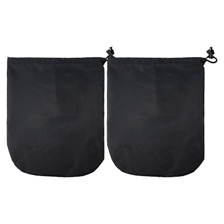 2 stk. Sidespejlskapper til bil Justerbar snøre Fryse Sne Solbeskyttelse Vejrbestandig Vandtæt Belægning Universal Auto Sidespejl Beskytter