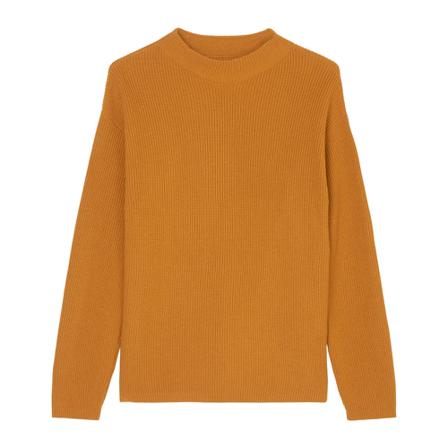 Marc O'Polo, Round-neck Knitwear Pomarańczowy, Mężczyzna, Rozmiar: S
