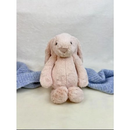 Original Jellycat stor Bonnie kanin dukke sød kanin dukke til børn baby beroligende plys legetøj gave Lyserød kanin Lyserød kanin 36CM