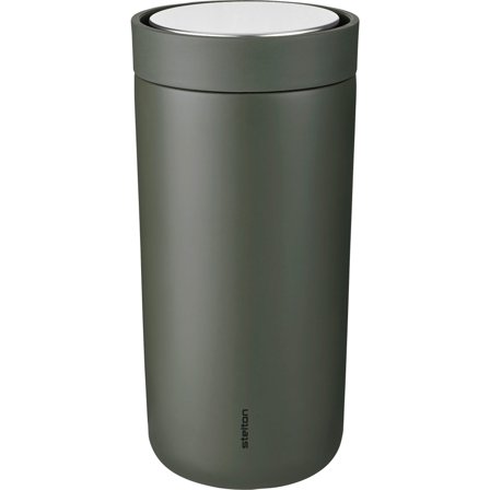 Stelton To Go Click termosmugg 0,4 liter, soft dark forest | Dukning & Servering > Muggar & Koppar > Termokopp | Bagaren och Kocken