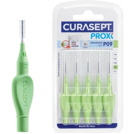 Curasept Proxi Scovolino P09 Verde Chiaro/Light 5 Pezzi