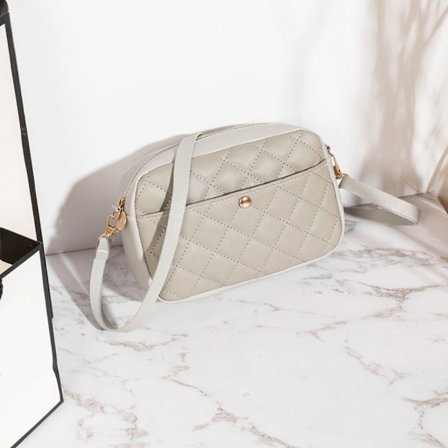 Kvinnor PU Läder Messenger Bag Dam Crossbody Bag Telefon Handväska Clutch