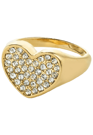 Pilgrim Emmett Ring Gold-Plated Smycken & klockor Dam Guld ONESIZE