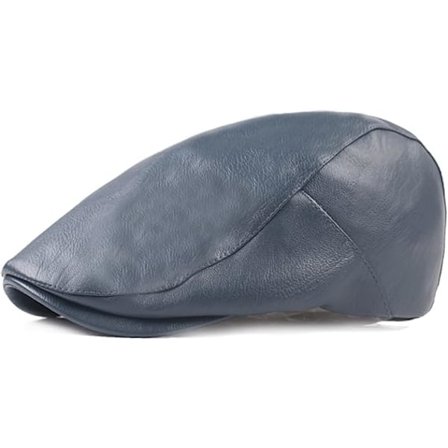 Klassisk Kunstlæder PU Kørsel Ivy Hat Fiske Golf Beret Newsboy Flat Cap Cabbie