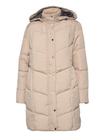 B. Copenhagen Coat Outerwear Heavy Beige Brandtex