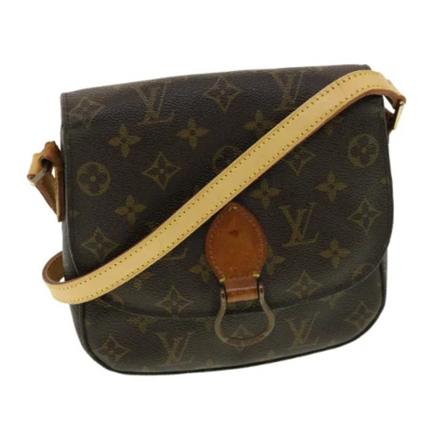 Louis Vuitton Vintage, Pre-owned Crossbody Bag Bruin, Dames, Maat:ONE Size,leer