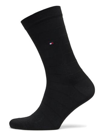 Th Women Sock 3P Lux Giftbox Lingerie Socks Regular Socks Svart Tommy Hilfiger