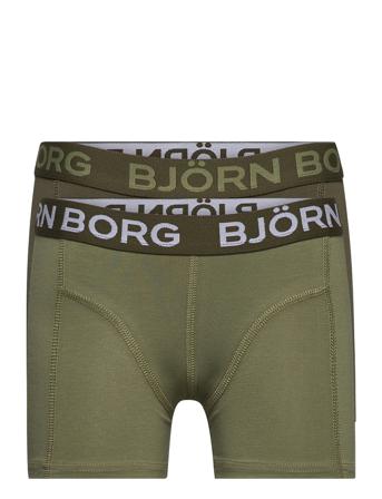 Kids Core Boxer 2P Green Björn Borg
