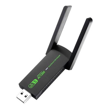 Gratis Driver 1300Mbps USB 3.0 Wifi Adapter WiFi 5 AC1300 Wi-Fi Dongle Modtager 2.4G 5G Dobbelt Bånd Trådløst Netværkskort RTL8812 Antenne Til PC 