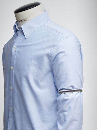 John Henric Men's Silberne Ärmelhalter Size Onesize