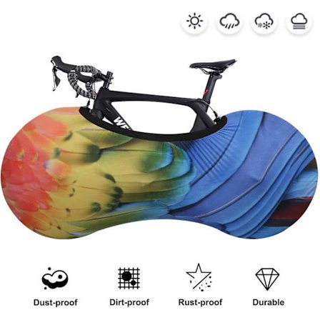 Sykkeldeksel, Støvtett Oppbevaringspose For Sykler, Vaskbar, Skrapebestandig, Elastisk Sykkeldekkpakke For Terrengsykkel Racing Sykkel(Flerfarget)
