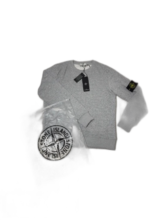 Grå sweatshirt från Stone Island