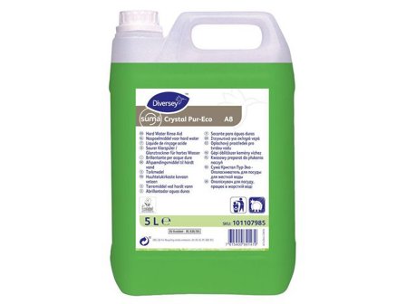 SUMA Torkmedel Crystal Pur-Eco A8 5L - Lyreco - Städ och hygien - Diskrengöring - Torkmedel och sköljmedel