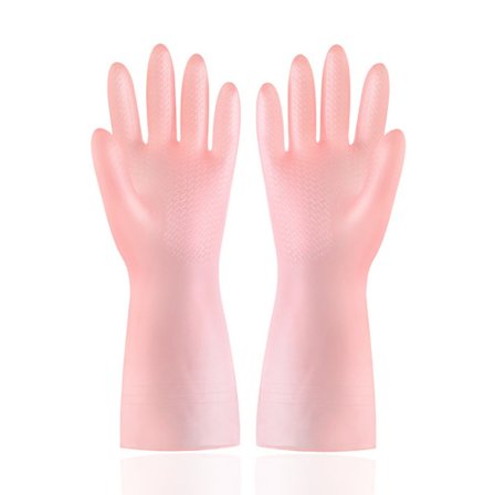 Gummihandsker Husholdningshandsker PINK
