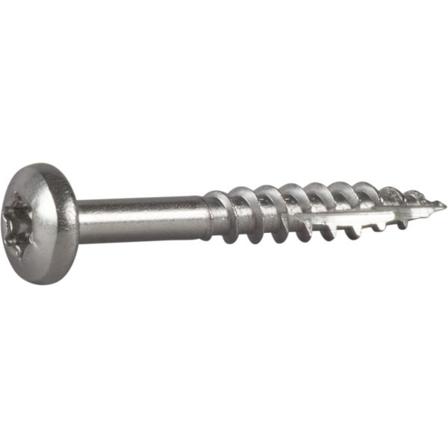 ESSVE ESSDRIVE Træskrue 4 mm Ø, RF, A2, 200-pak 30 mm, Befæstelse