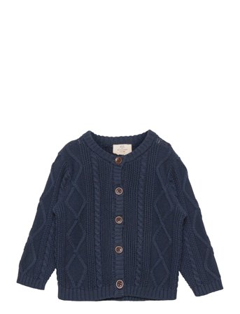 Copenhagen Colors Knitted Cardigan - Blue - 86
