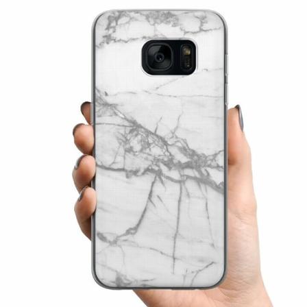 Samsung Galaxy S7 Tpu Mobilskal Marmor