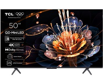 TCL-50C69KS-TCL 50" C69KS 4K QD-Mini LED Smart TV-Tv-46–55 tommer