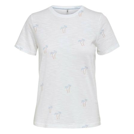 Only T -shirt 15231593 Hvid, Dame T-shirts