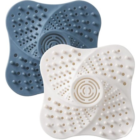 2 stk Dusj Avløpsforlengelse, Silikon Avløpsbeskytter, Dusj Avløpsdeksel, Dusj Avløp