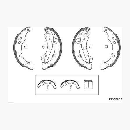 Bromsbacksats - Biltema