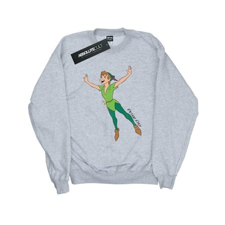 Peter Pan Girls Classic Flying Cotton Sweatshirt 5-6 år Spor