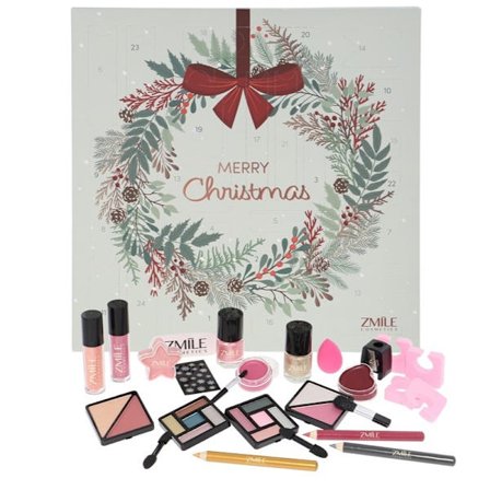 Zmile Cosmetics Beauty Advent Calendar Square Jingle And Glow