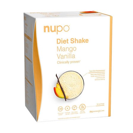 Nupo Nupo Diet Mango/Vanilla 384 g, Sport & Velvære, Vægtkontrol, Kost- Og Måltidserstatning