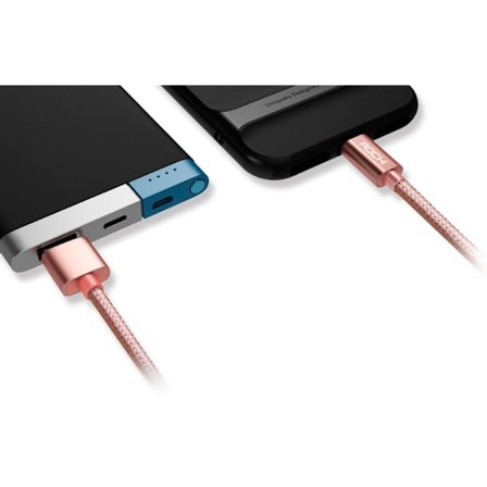 ROCK Metal Charge & Sync Lynkabel 1.8m