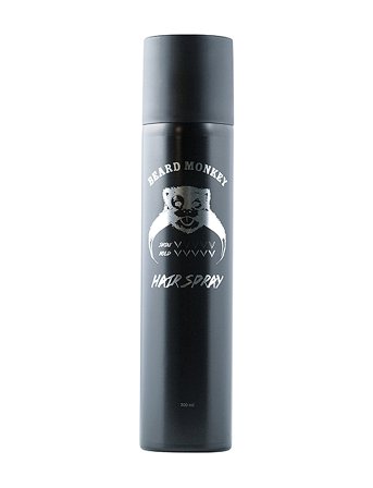 Beard Monkey Hairspray Strong - Nude - 300 ml