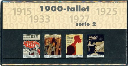 Danmark 2000 - 1900-tallet serie 2 - AFA souvenirmappe 37