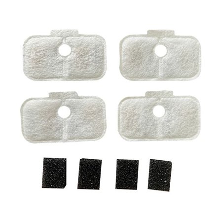 Vattenfilter för kattvattenfontän PETLIBRO kapselvattenautomat 8+8 förpackningar