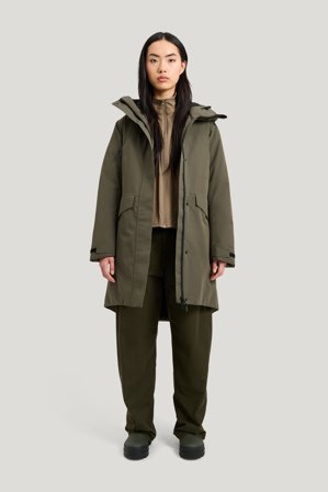 Tretorn Haze Insulated Parka — Vanntett Jakke Dame — Grønn | Yttertøy, Gummistøvler, Jakker & Regntøy for Dame, Herre & Barn