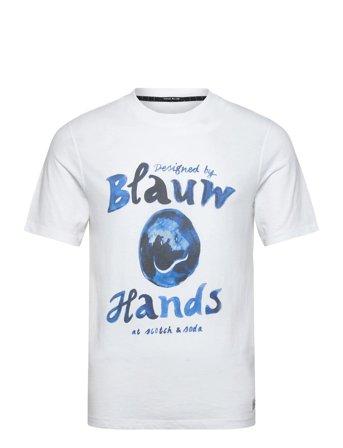 Scotch & Soda | Denim Artwork T-Shirt | XL