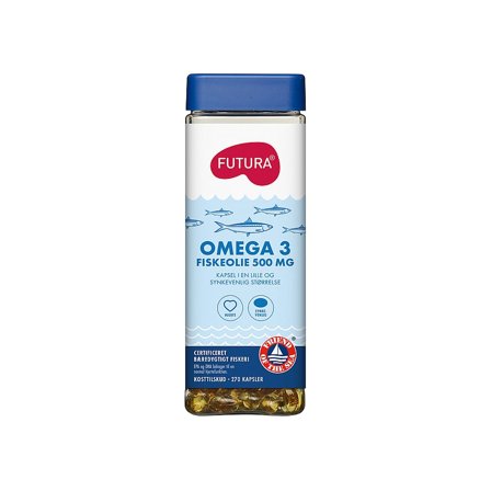 Futura Omega 3 Basic 270 stk, Helse & Madvarer, Kosttilskud, Fiskeolie & Omega 3