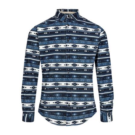 Anerkjendt, Shirts Blauw, Heren, Maat:L