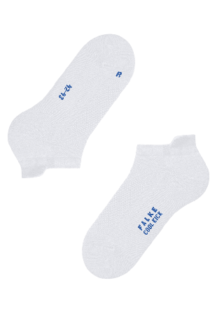 Falke Cool Kick Unisex Sneaker Socks Strumpor Herr Vit 42-43