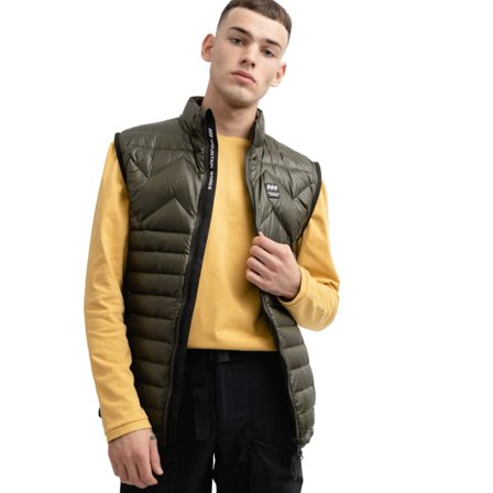 Mountain Works Featherlight Down Vest Unisex lined vests Green XXL